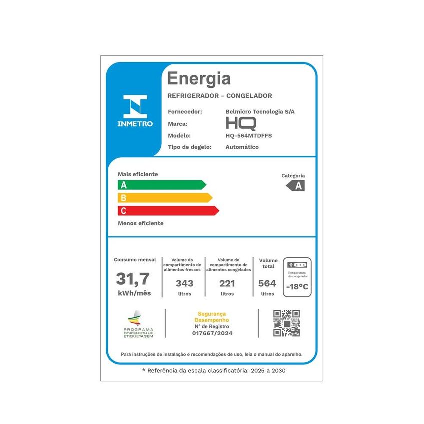 Geladeira Multidoor Frost Free HQ Inverter 564 Litros Airflow Cooling Flex Zone White Glass HQ-564MTDFFS - imagem 4