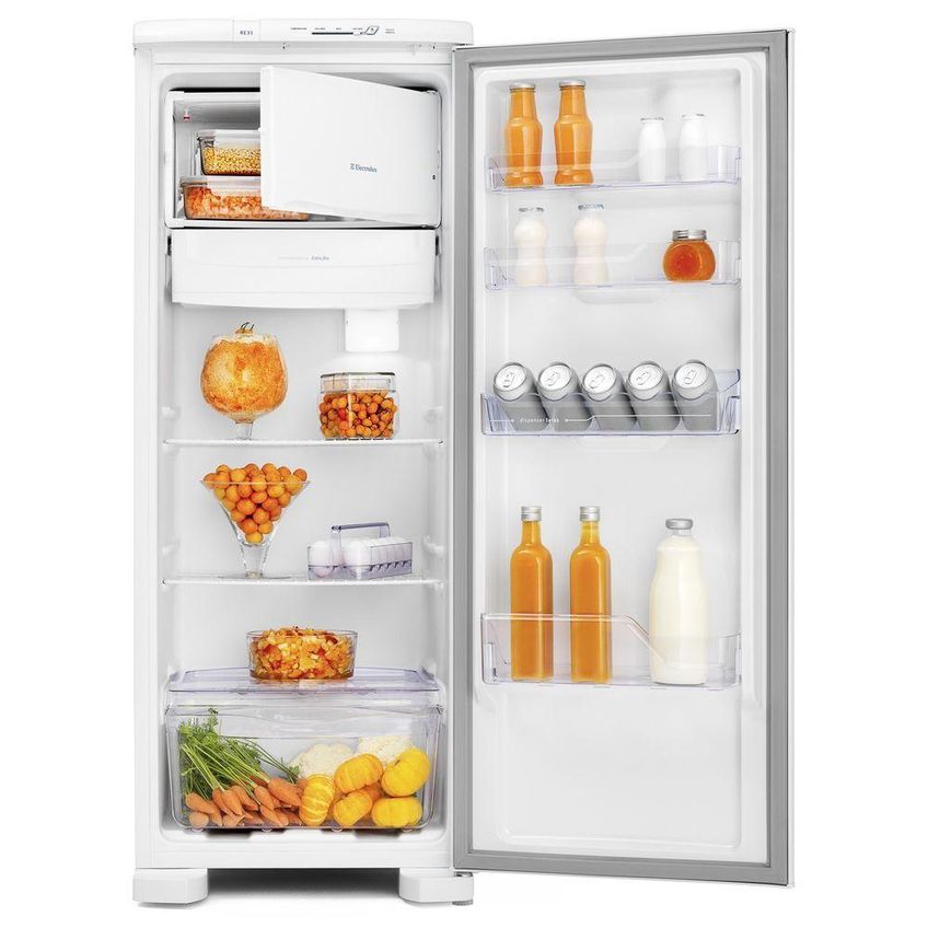 Geladeira Electrolux 1 Porta Cycle Defrost 240l Re31 Branco 110v - imagem 4