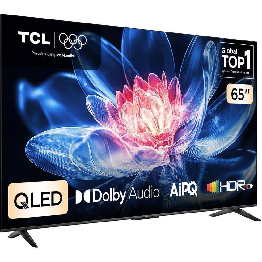 Smart TV TCL 65T6C 65 Polegadas 4K Ultra HD QLED Preto Bivolt - imagem 3