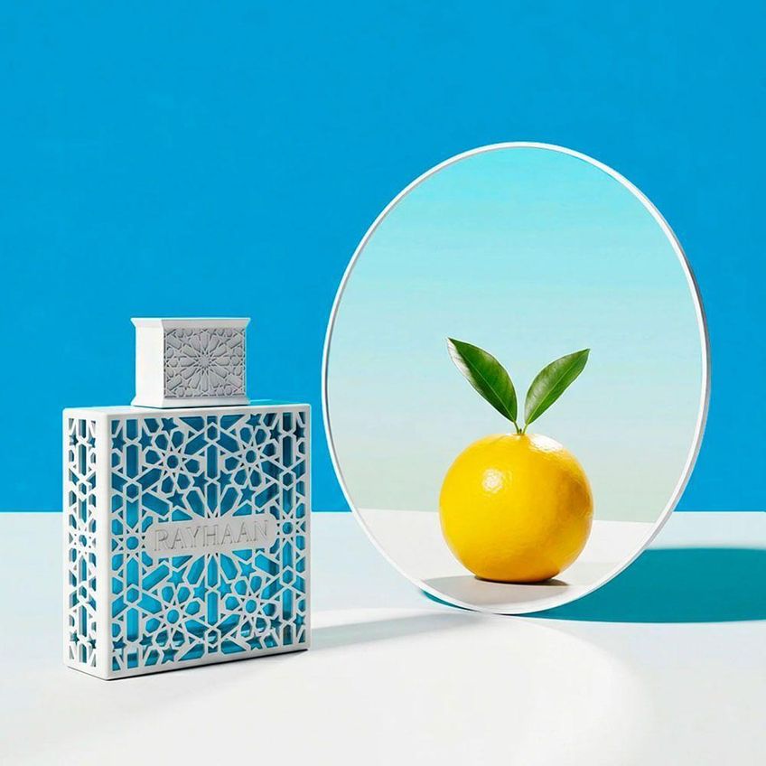 Perfume Rayhaan Azul Eau De Parfum Masculino Aromático Aquático 100ml - imagem 4