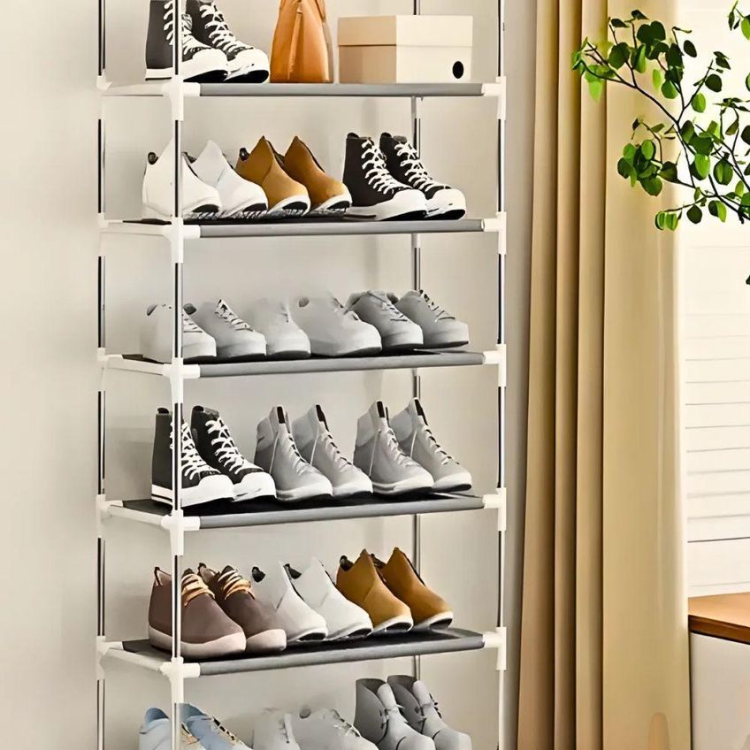 Sapateira Vertical Organizadora Giga 9 Prateleiras Plástico Utimix - imagem 4