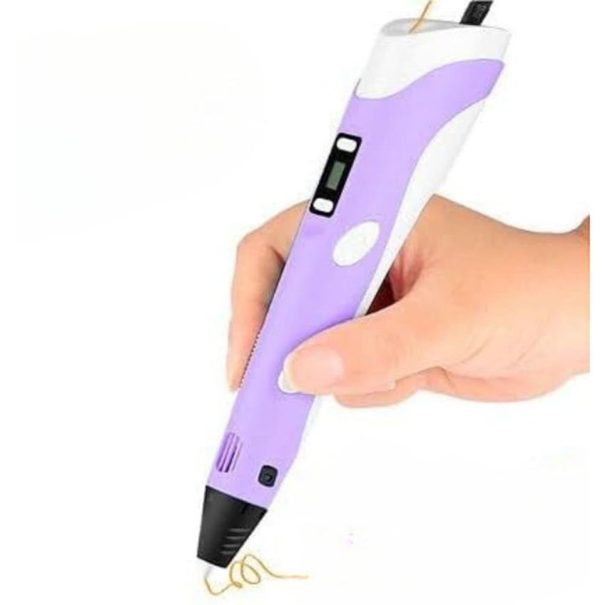 Caneta 3D Impressora Profissional Com Filamentos PLA Desenho Criativo Infantil E Escolar - imagem 3