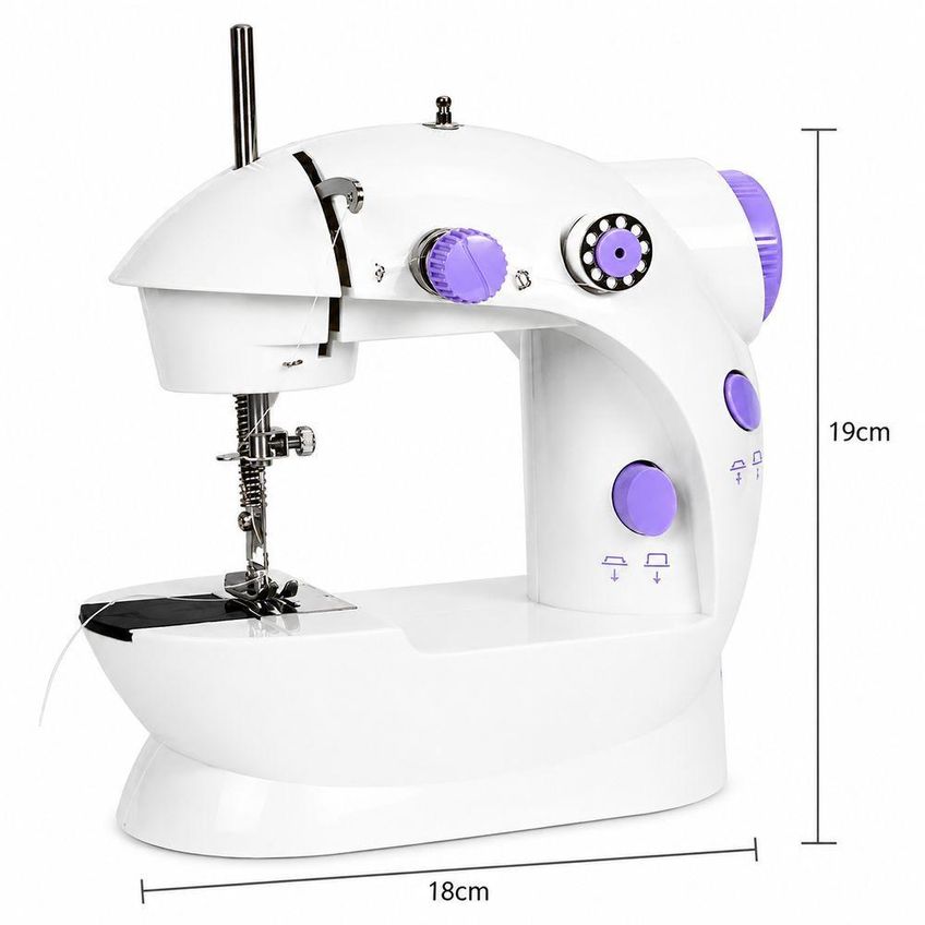 Mini Máquina De Costura Utimix Portátil Elétrica Para Reparos Bainha E Ajustes Domésticos Bivolt - imagem 4