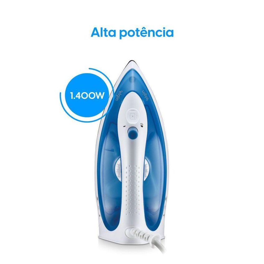 Ferro De Passar Seco E A Vapor Elgin Iron Press 1200w Branco 110v - imagem 3