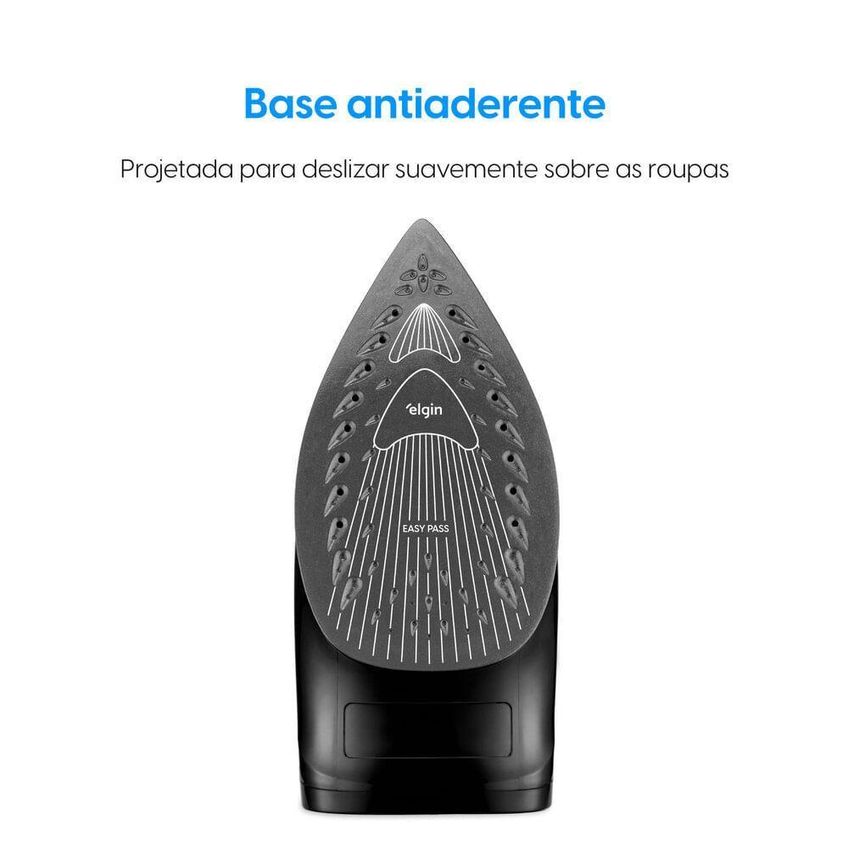Ferro De Passar Elgin Easy Pass 1200w Antiaderente Branco 110v - imagem 2