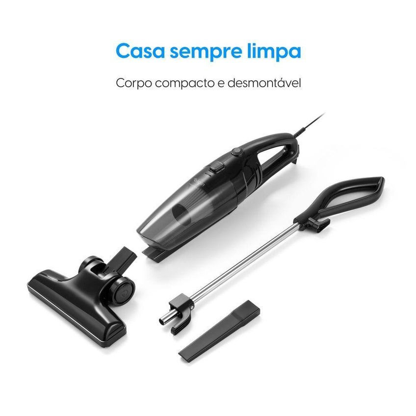Aspirador De Pó Vertical Elgin Perfect Clean Ii 1200w 1l Filtro Hepa Branco 110v - imagem 2