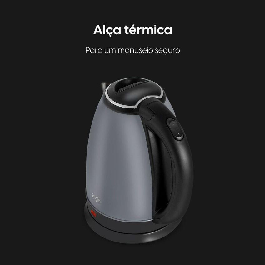 Chaleira Elétrica Elgin Lunar 2L Inox 220V - imagem 5