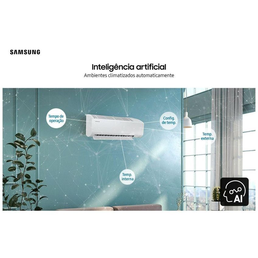 Ar Condicionado Split Samsung 9000 BTUs Frio 220V AR60H09D1 - imagem 2