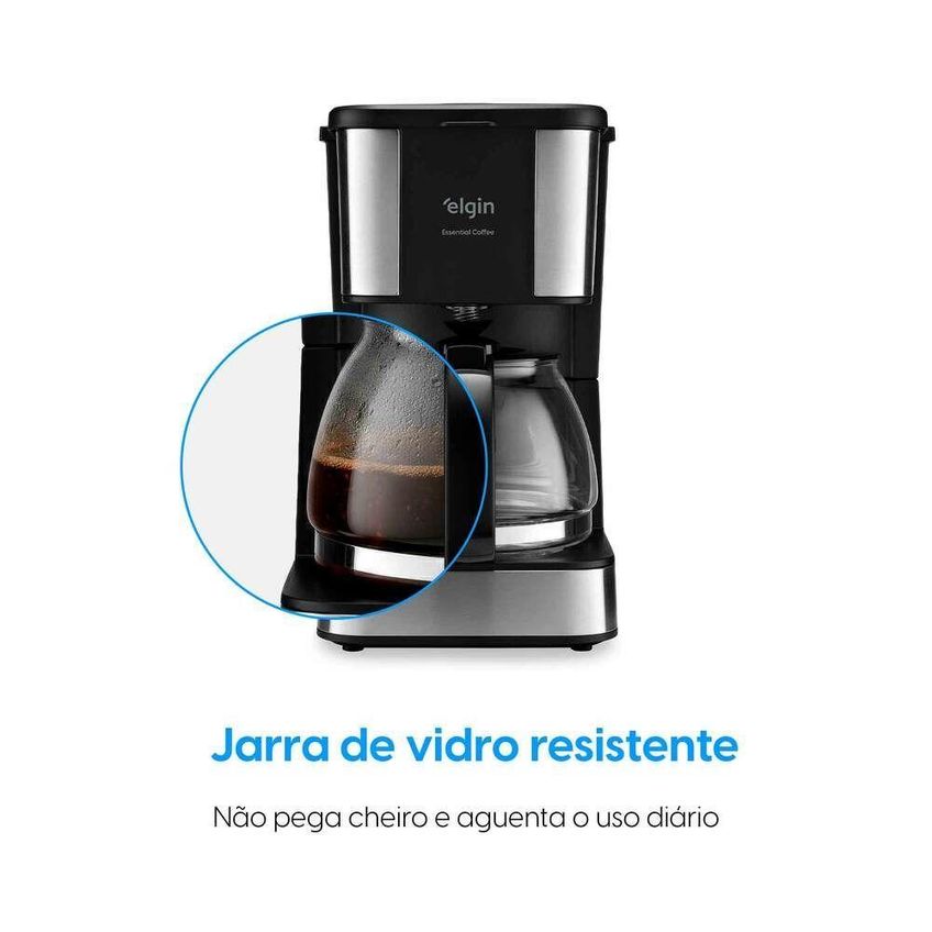 Cafeteira Elétrica Elgin Essential Coffee 19 Xícaras Inox 220V - imagem 5