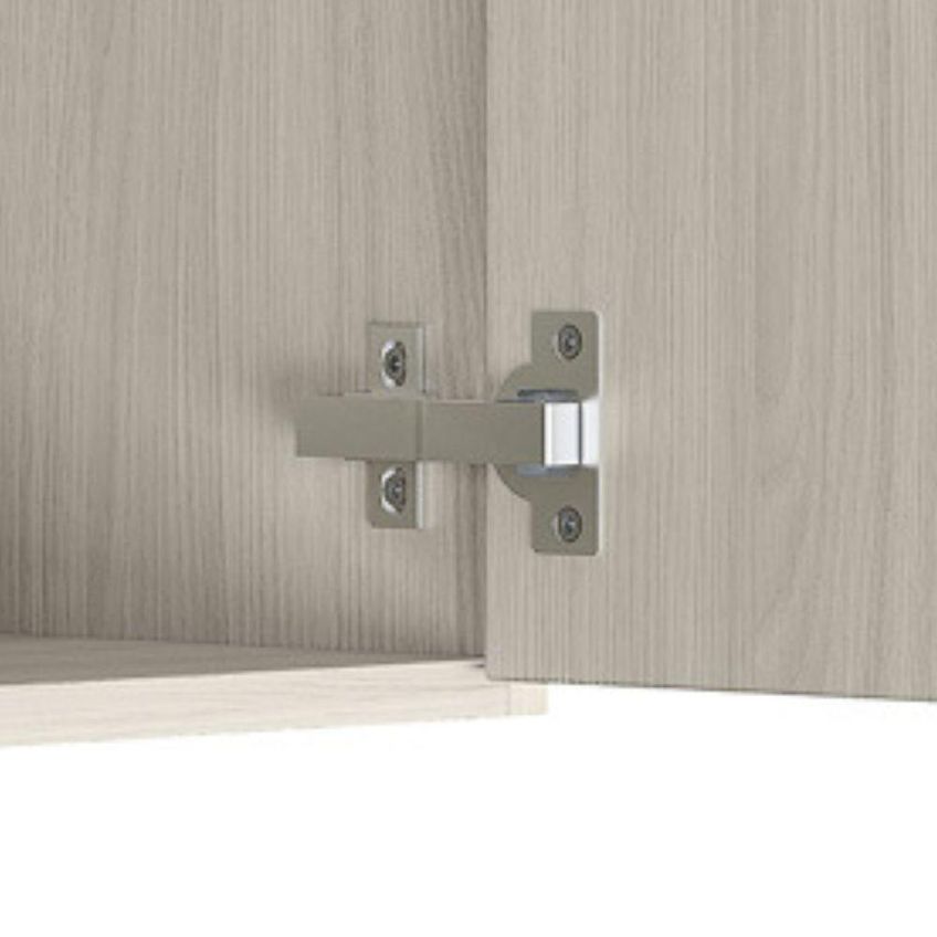 Balcão Com Tampo Kali Premium 2 Portas MDF 60cm Branco Nicioli Móveis - imagem 3
