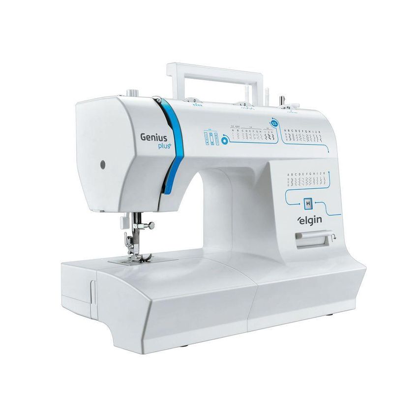 Máquina De Costura Elgin Genius Plus Jx-4035 Braço Livre 31 Pontos Branco 110v - imagem 5