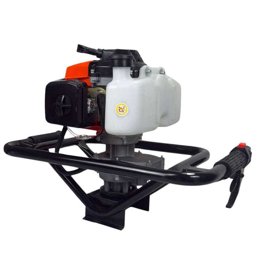 Perfurador de Solo Duratork DPS623M à Gasolina 62cc 3hp de Potência 12.500rpm com Kit Brocas 80x10cm, 80x20cm e 80x30cm + Extensão 60cm + Amortece - imagem 5