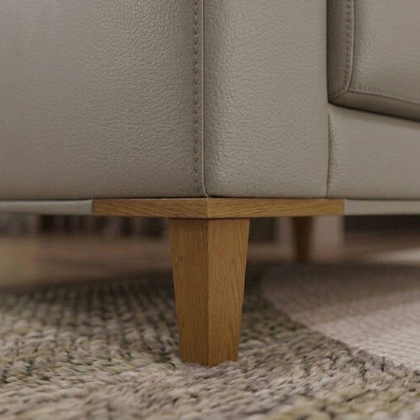 Poltrona Decorativa Oásis Courino Assento Espuma D26 Sala De Estar Milani Movelaria - imagem 3