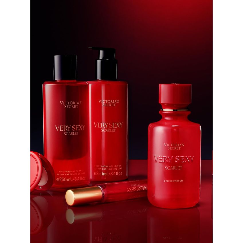 Perfume Victoria's Secret Very Sexy Scarlet 250 Ml Para Mulheres - imagem 3