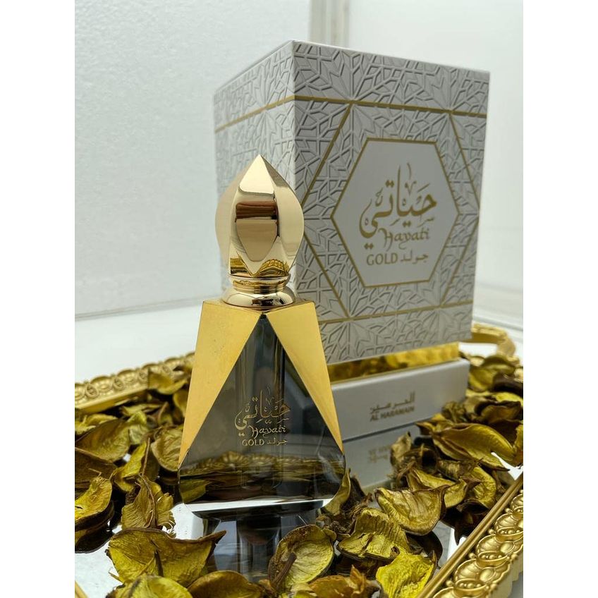 Perfume Al Haramain Hayati Gold Óleo Concentrado 12 Ml Unissex - imagem 3