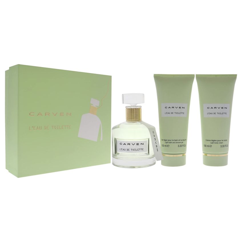 Conjunto De Perfume De Presente Carven Le Parfum Para Mulheres, 3 Peças - imagem 3