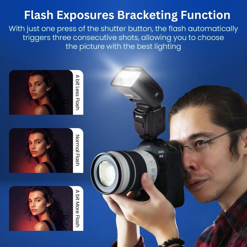 Flash Ultimaxx Ttl Lcd Para Canon Eos 5ds, 5dsr E 5d Iv - imagem 3