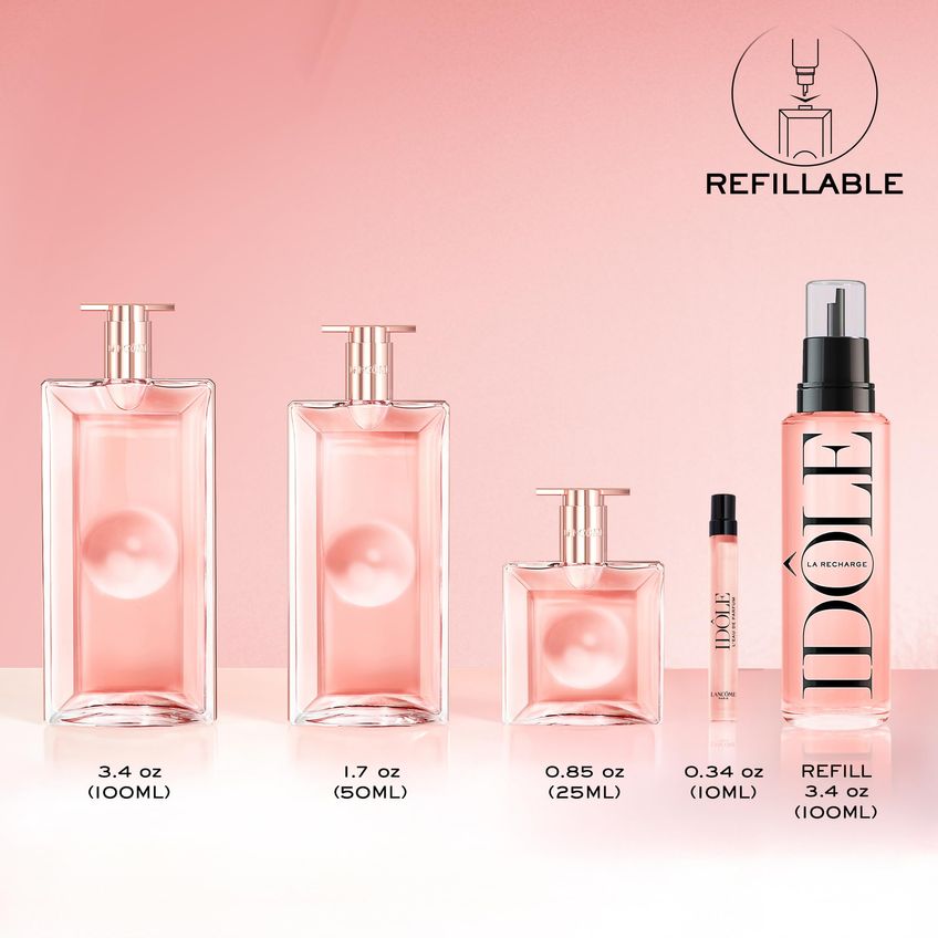 Kit De Perfumes Lancôme Idôle Peach N Roses Eau De Parfum - imagem 4
