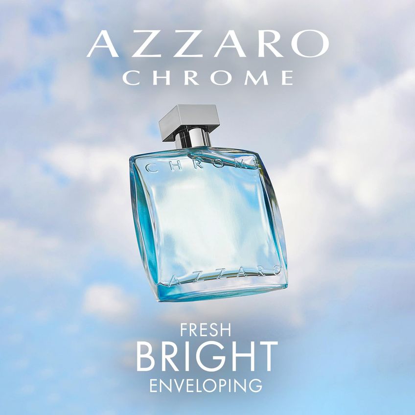 Perfume Azzaro Chrome Eau De Toilette 50ml Para Homens - imagem 3