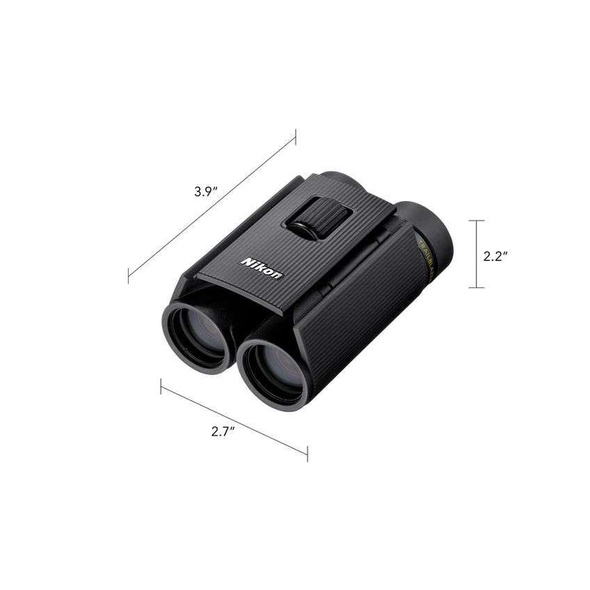 Binóculos Nikon Trailblazer II 8x25 Preto - Kit - imagem 4