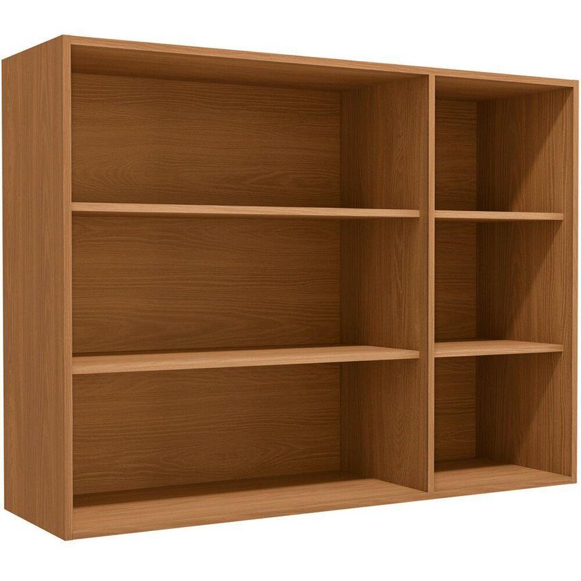 Armário Aéreo Maxxi 120cm 3 Portas MDP Porta de Bater Canela Kappesberg - imagem 3