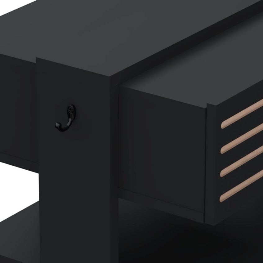 Sapateira Multiuso Estante Organizadora Closet - Preto - imagem 4