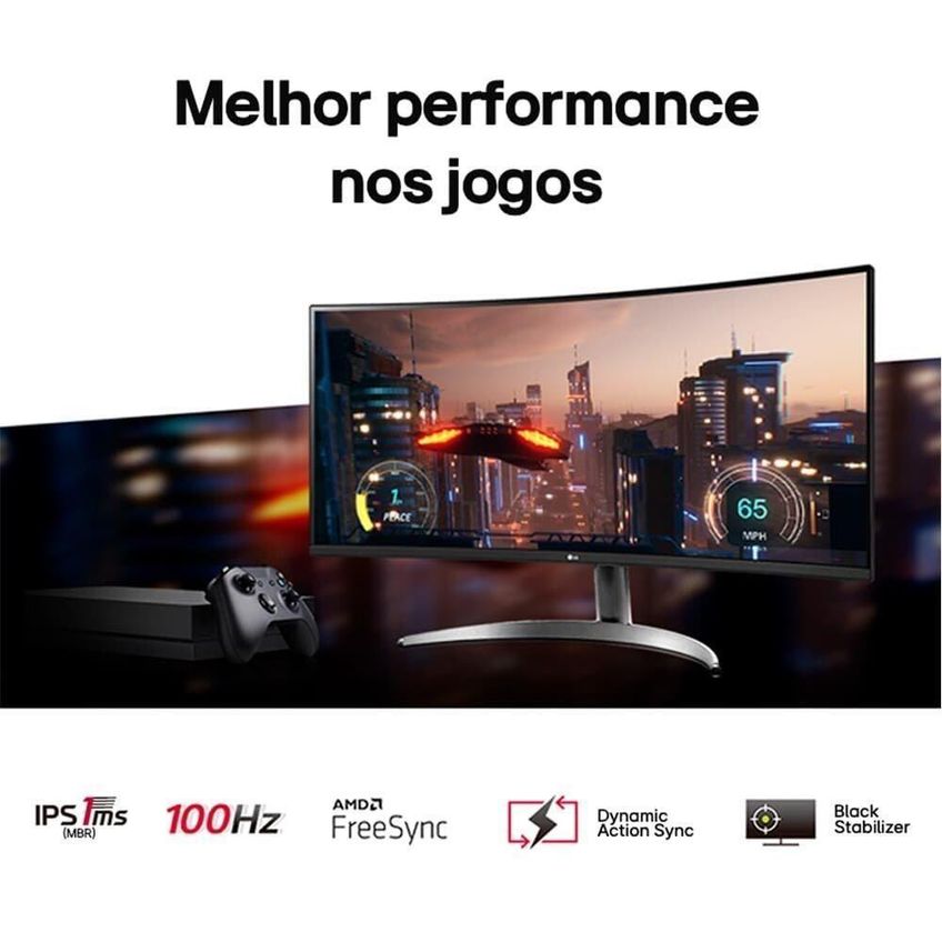 Monitor 29wq600b 29" Full Hd Ips 100hz Ultrawide Branco Lg Hdr10 Freesync - imagem 3