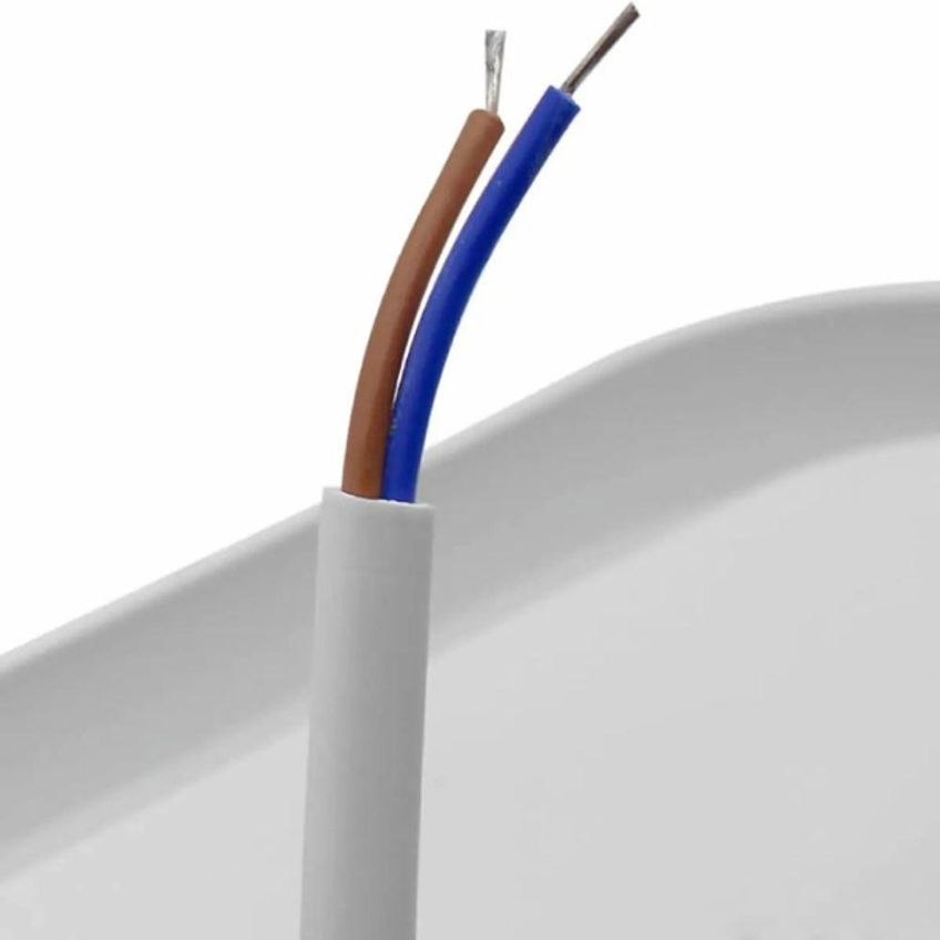 Kit 2 Arandelas Tartaruga Led Preta 20w Externa Ip65 Muro 6500k Md1060 - imagem 3