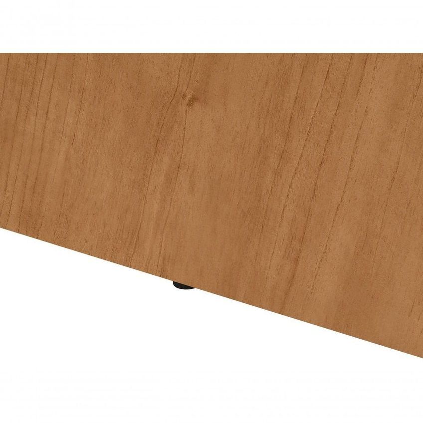 Conjunto Sala De Jantar Mesa Laini 160 6 Lugares Tampo Vidro Off White Com Cadeiras Luar Amendoa - imagem 4