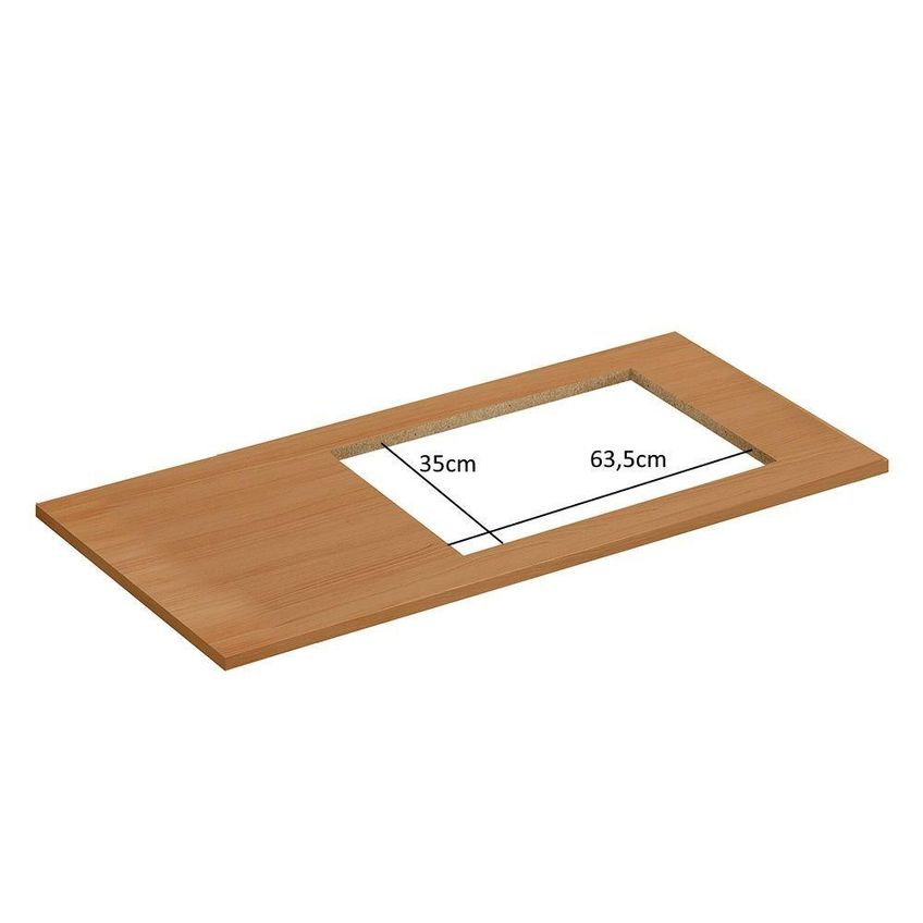 Balcão Para Cooktop Cronus 2 Portas MDF 120cm Branco Arte Móveis - imagem 4