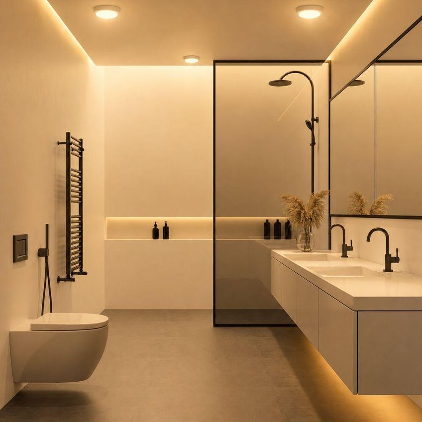 Painel LED Redondo Sobrepor 18W Branco Quente Foxlux Kit Com 2 - imagem 3