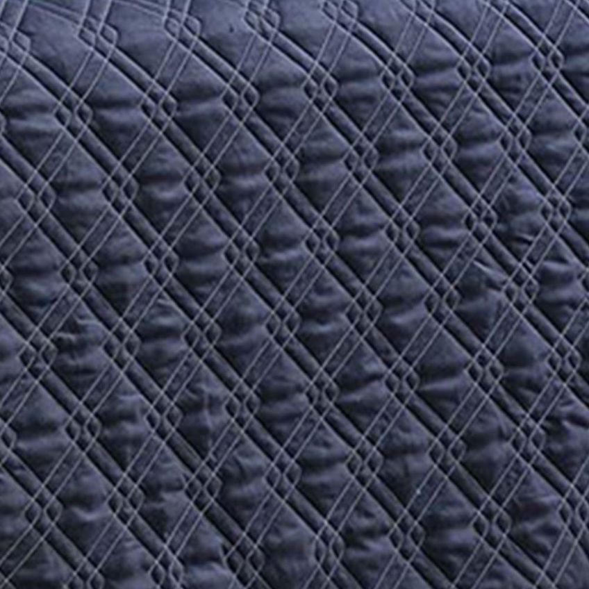 Cobre Leito Imperyal Queen 5 Peças Hipercal Dupla Face Azul 100% Poliéster Casa Show Enxovais - imagem 2