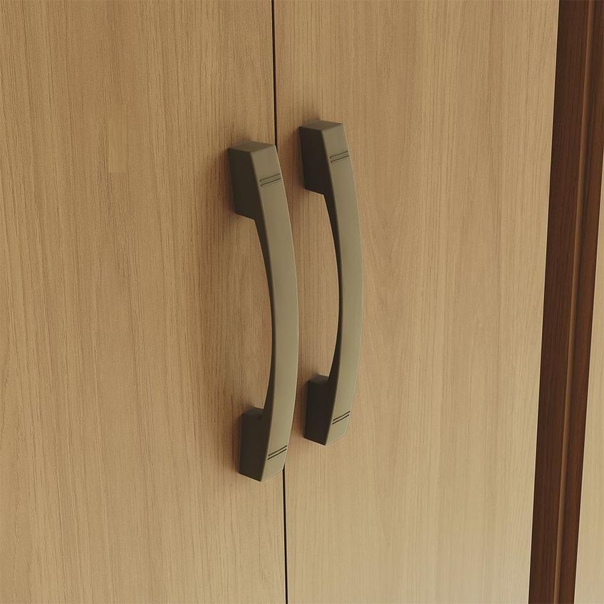 Armário Multiuso Margarida 2 Portas 6 Prateleiras MDP 61cm Cinamomo - imagem 3