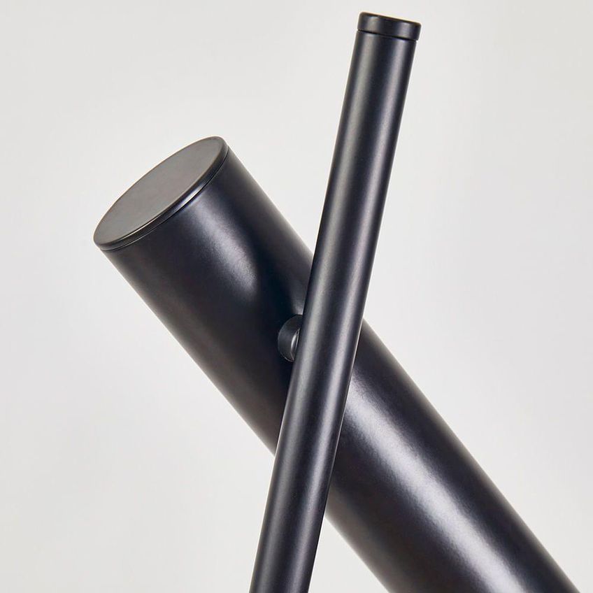 Abajur De Coluna Clus Soquete Gu10 Preto Bivolt Nordecor Iluminação - imagem 4