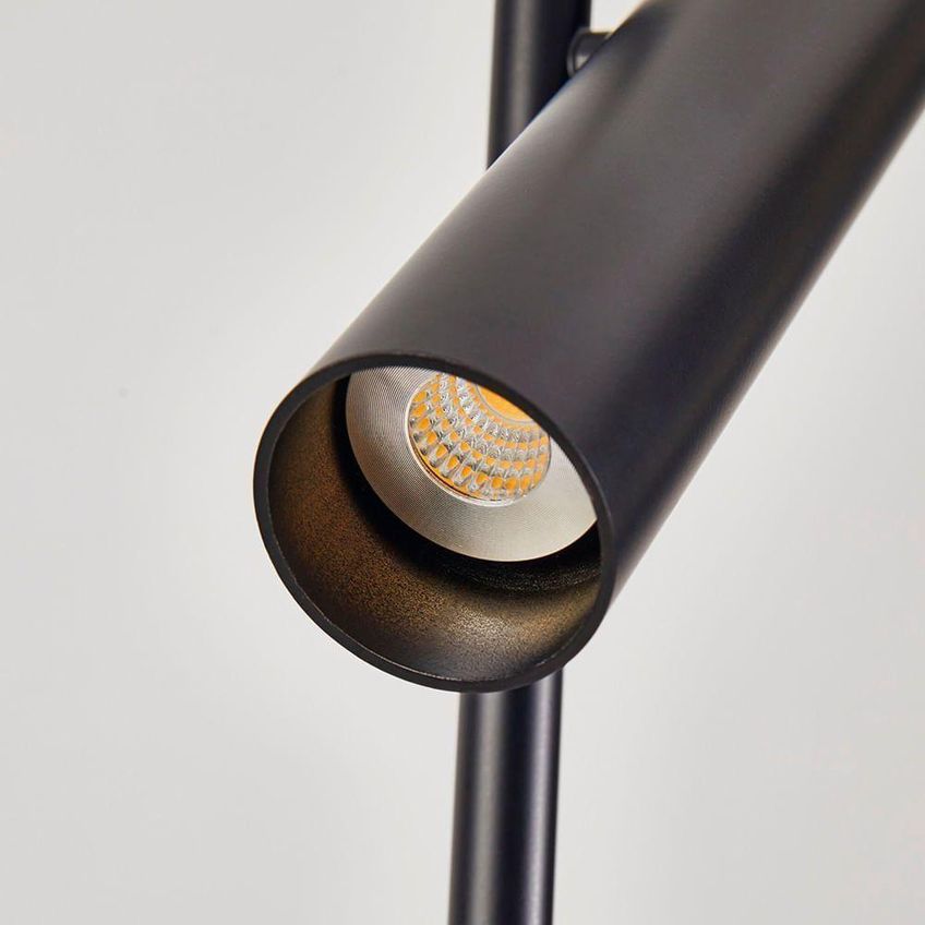 Abajur De Coluna Clus Soquete Gu10 Preto Bivolt Nordecor Iluminação - imagem 5