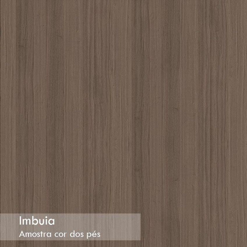 Conjunto 2 Cadeiras Amanda Estrutura Em Mdf Tecido Poliéster Bege New Ceval Móveis - imagem 4
