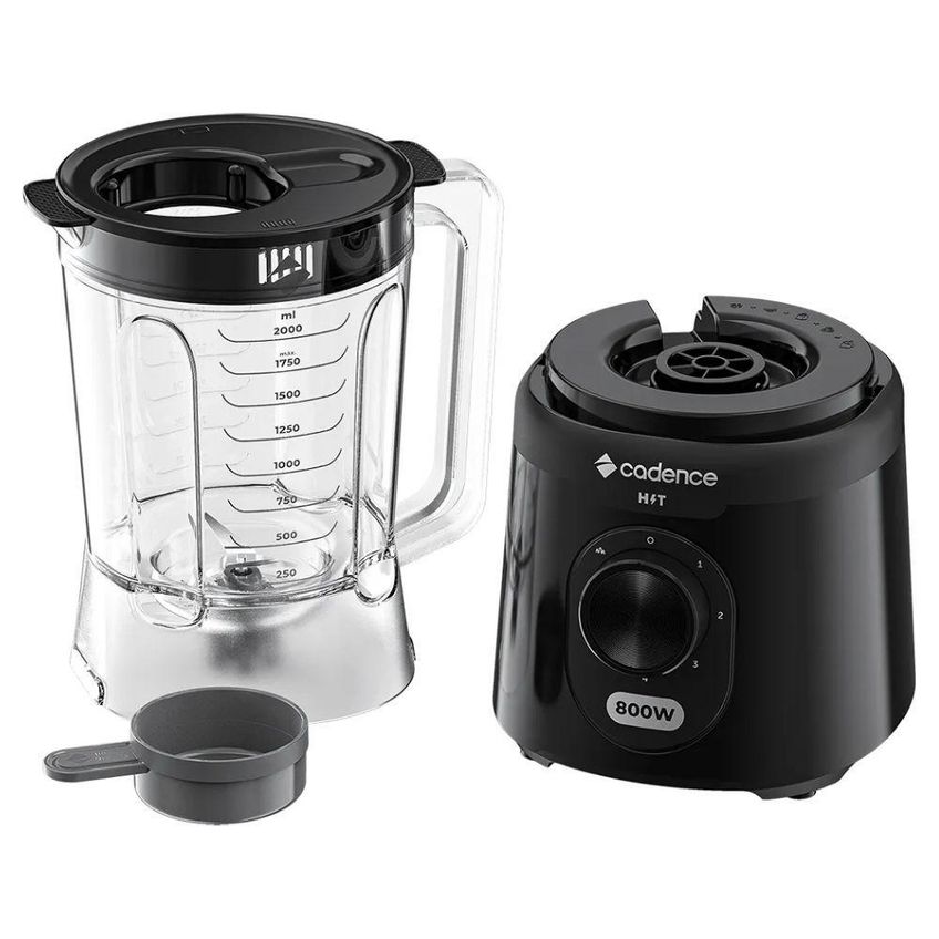 Liquidificador Cadence Liq200 800w 2,5l 5 Velocidades Preto 110v - imagem 2