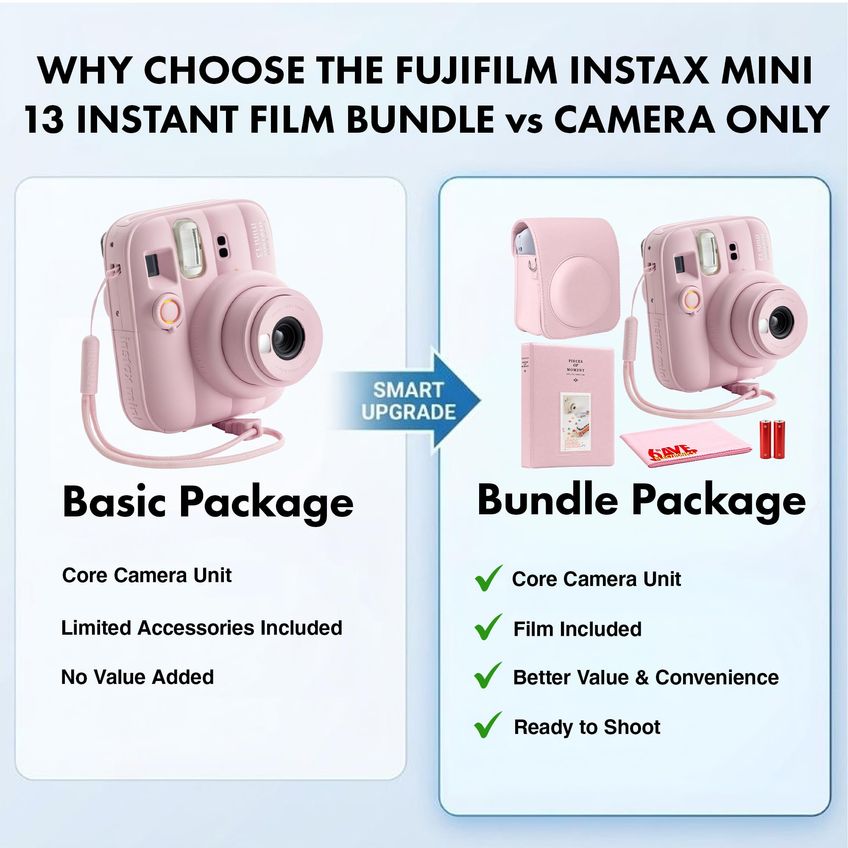 Câmera Instax Mini Fujifilm 13 Frost Blue - Kit - imagem 3