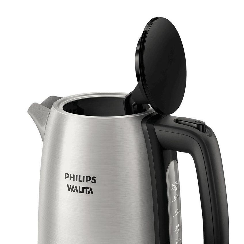 Chaleira Elétrica Philips Walita HD9350-90 1,7L Aço Inox 1200W 110V - imagem 5
