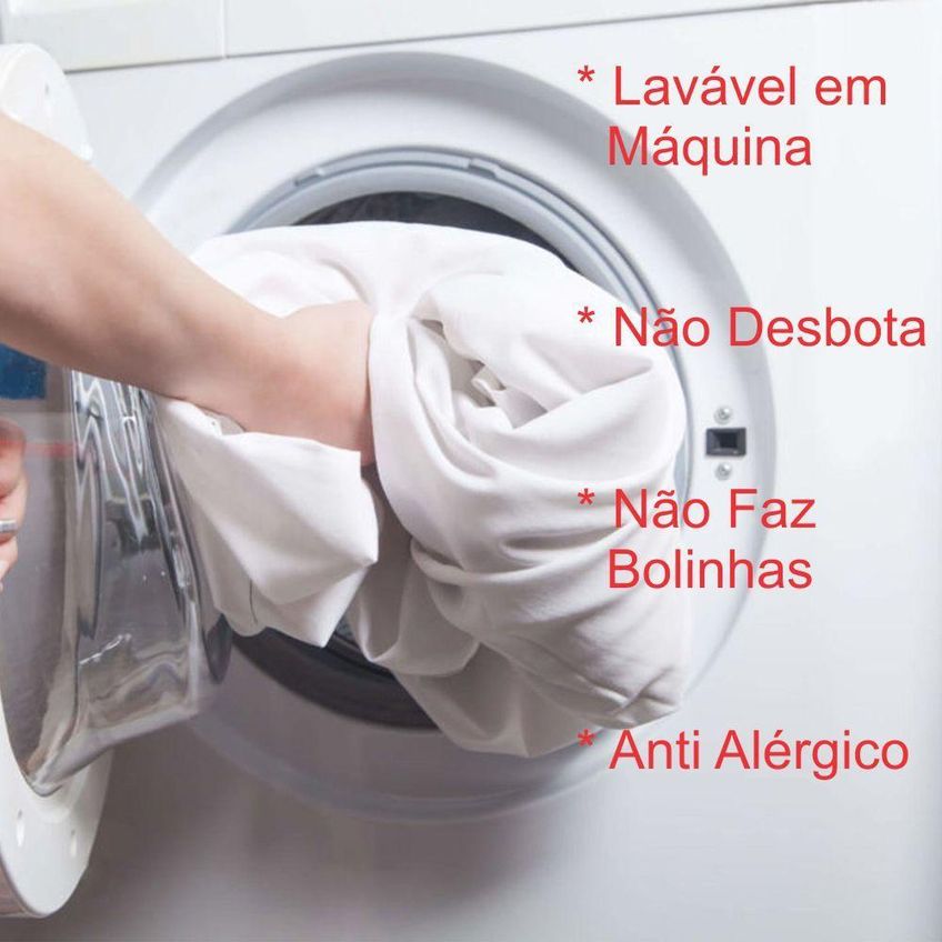 Jogo De Cama Lençol Egipicio King 3 Peças Micropercal 600 Fios Macio Salmão Casa Show Enxovais - imagem 3