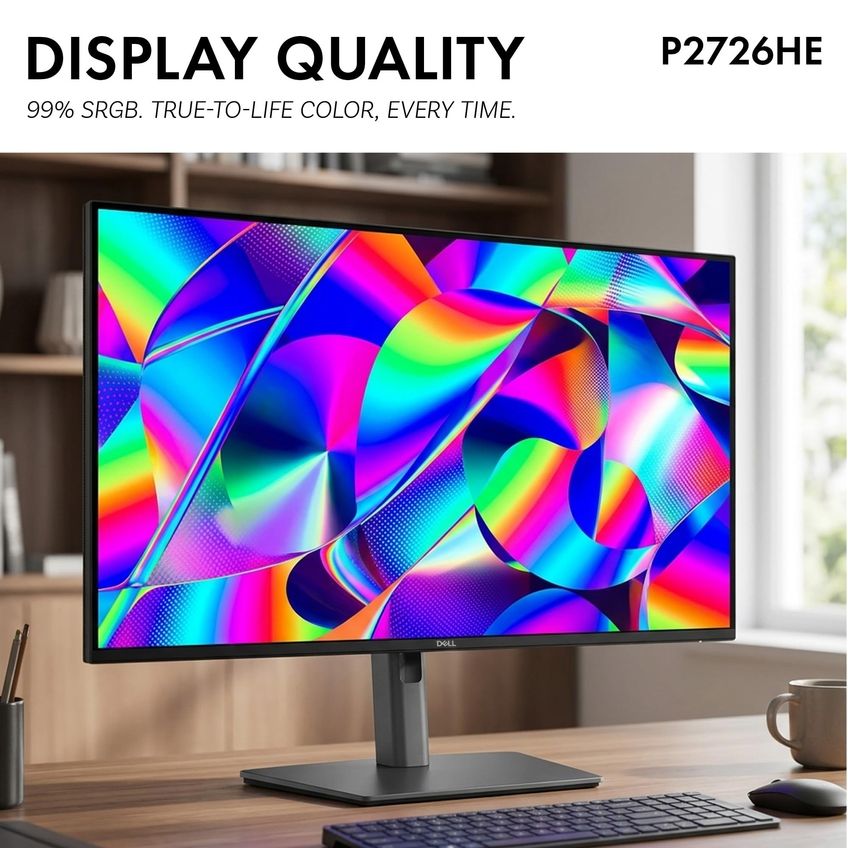 Monitor Dell Pro P2726HE 27" 120Hz IPS USB-C - imagem 3