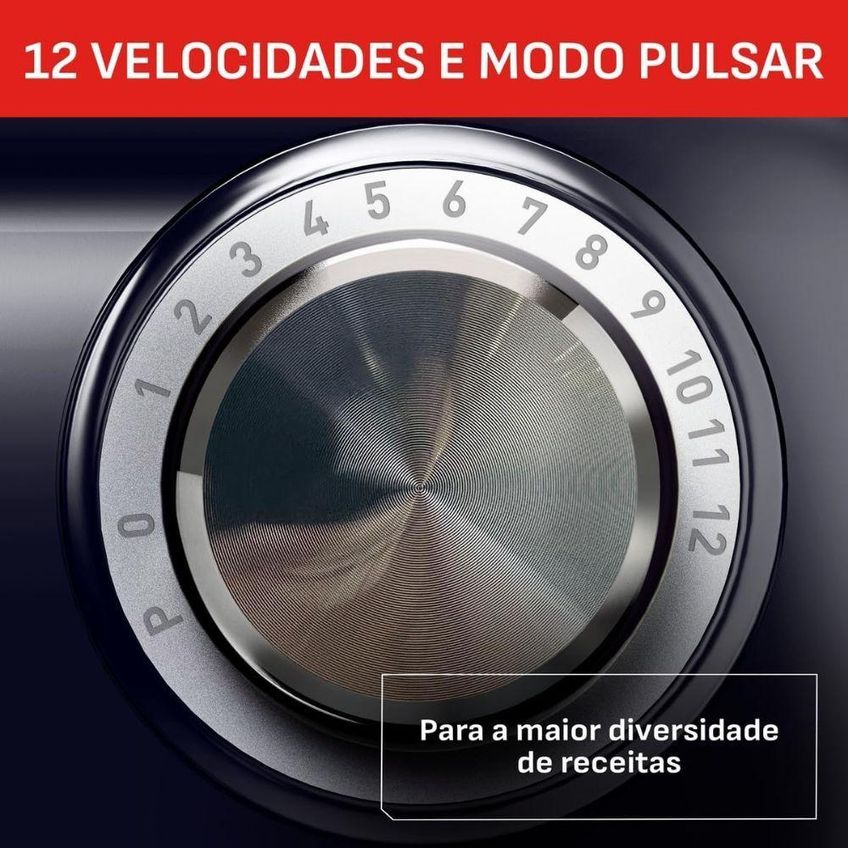 Batedeira Planetária Arno Bake Easy Km10 Inox E Preto 110v - imagem 4