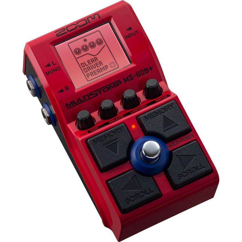 Pedal De Baixo Zoom MS-60B+ + Fones De Ouvido Sony MDR-7506 - imagem 2