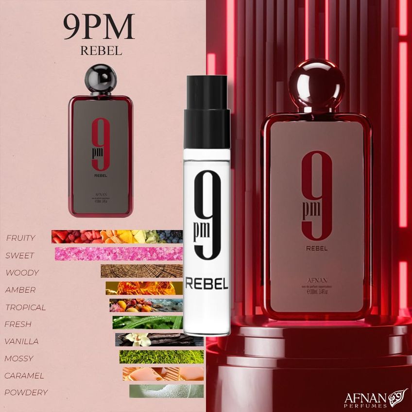 Set De Descubrimiento Afnan Serie 9, Kit Mini Perfumes 5x2ml - imagem 2