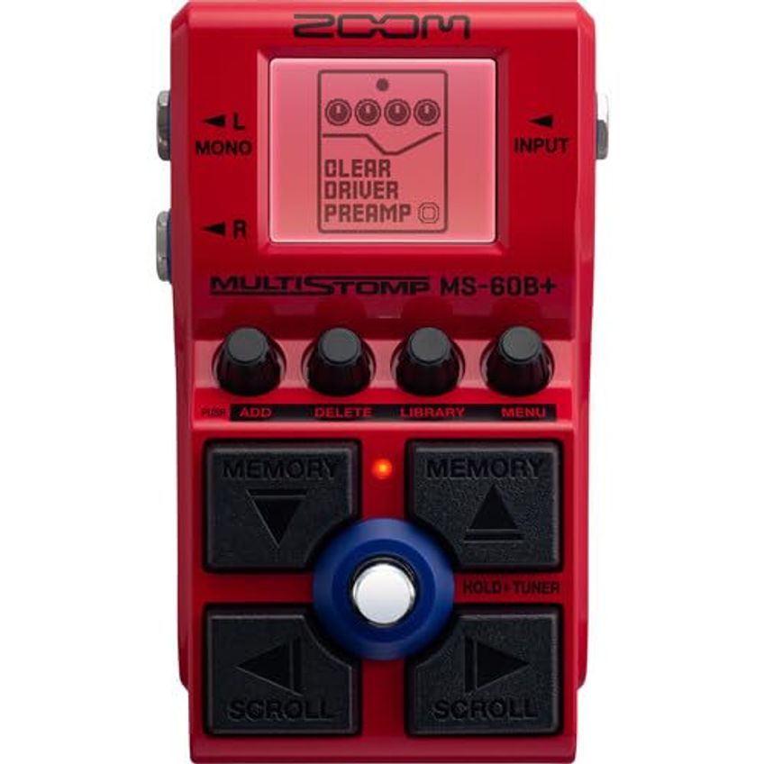 Kit Pedal De Baixo Zoom Ms-60b+ Multi-efeitos - imagem 3