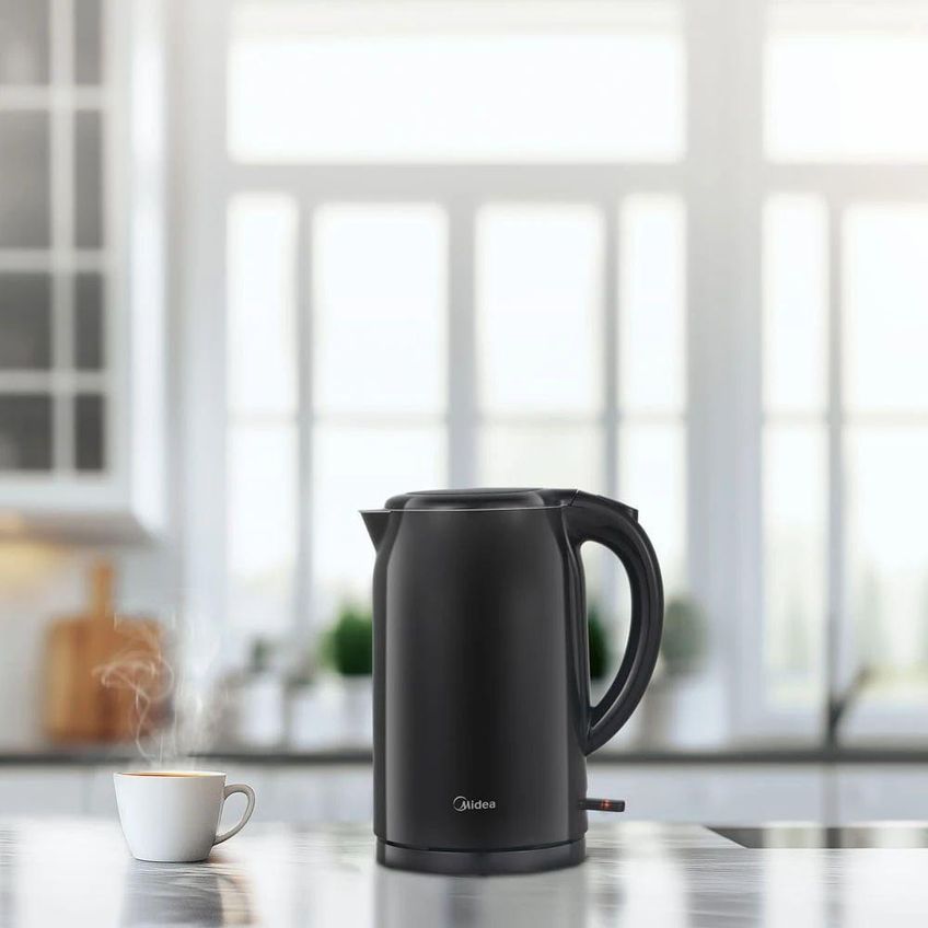 Chaleira Elétrica Midea Double Wall 1,7l Preto 1200w 110v - imagem 5