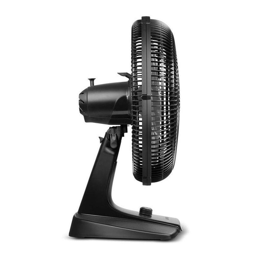 Ventilador De Mesa Arno 140w 6 Pás 3 Velocidades Vd2e Essential Preto Com Cinza 110v - imagem 2