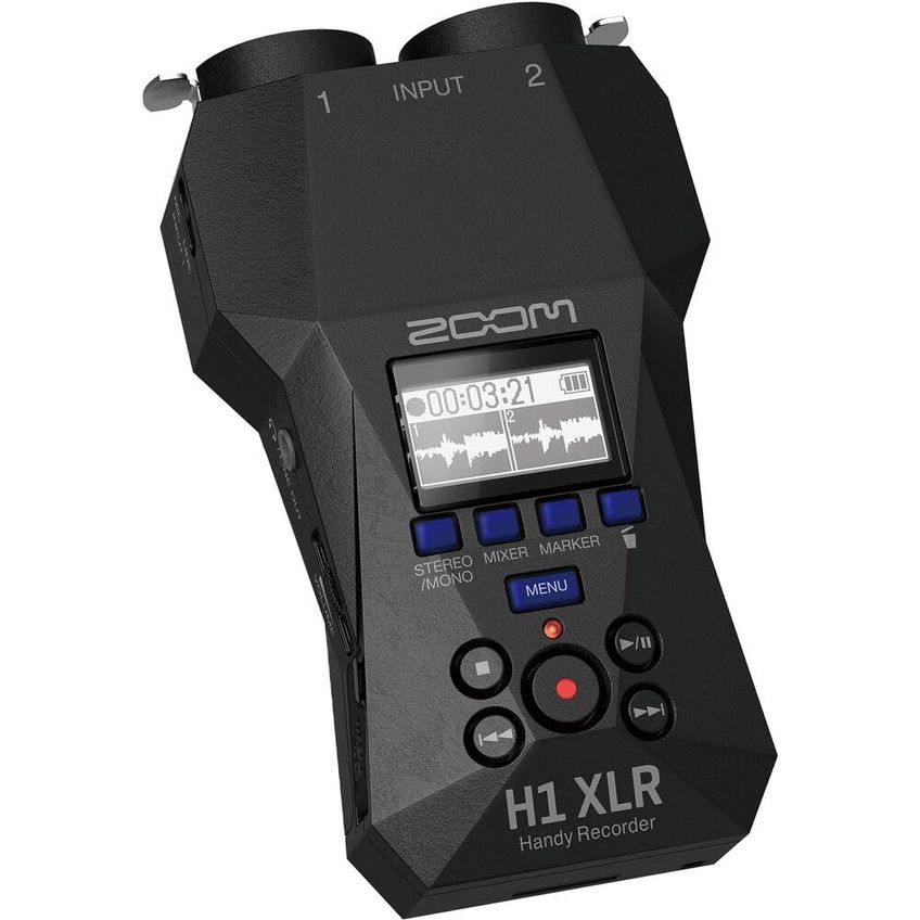 Gravador De Áudio Zoom H1 Xlr Kit Com Fones Sony Mdr-7506 - imagem 2