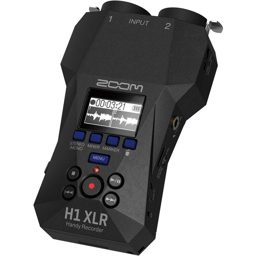 Gravador De Áudio Zoom H1 Xlr Kit Com Fones Sony Mdr-7506 - imagem 4