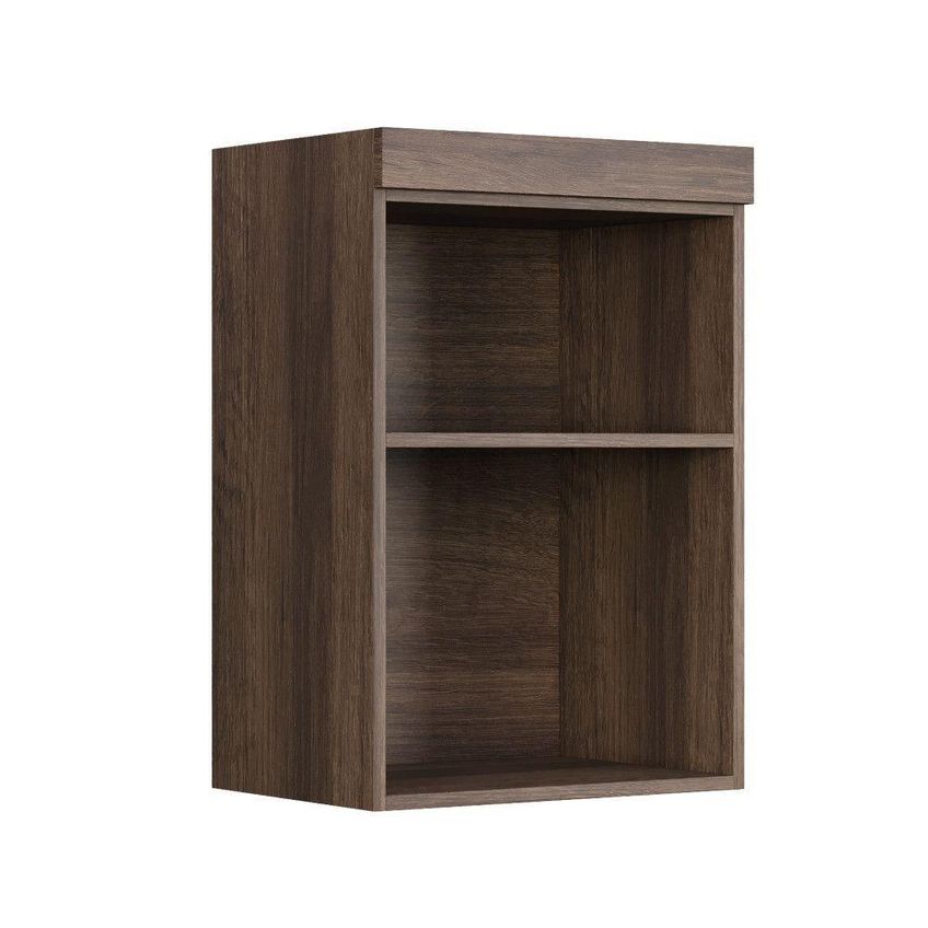 Módulo Aéreo Lateral Dallas 42cm 1 Porta MDP Imbuia Benetil Móveis - imagem 3